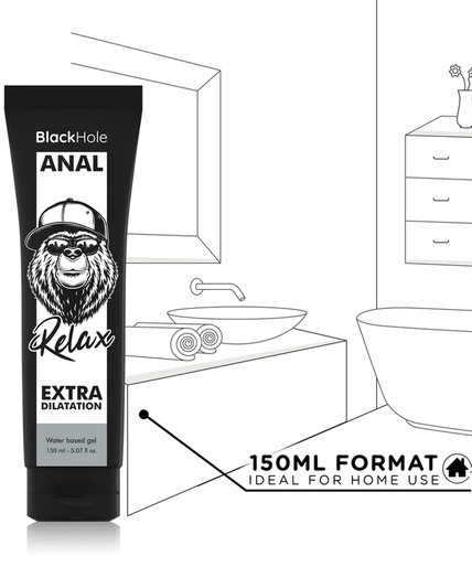 Black Hole – Wasserbasiertes Gel zur analen Dehnung 150 ml Black Hole – Wasserbasiertes Gel zur analen Dehnung 150 ml