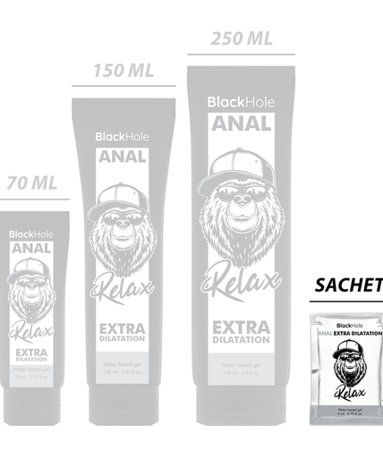 Black Hole – Wasserbasiertes Gel für zusätzliche Dehnung 6 ml Einzeldosis Black Hole – Wasserbasiertes Gel für zusätzliche Dehnung 6 ml Einzeldosis