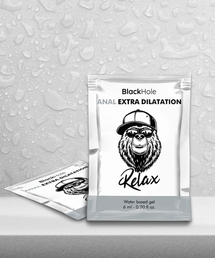 Black Hole – Wasserbasiertes Gel für zusätzliche Dehnung 6 ml Einzeldosis Black Hole – Wasserbasiertes Gel für zusätzliche Dehnung 6 ml Einzeldosis