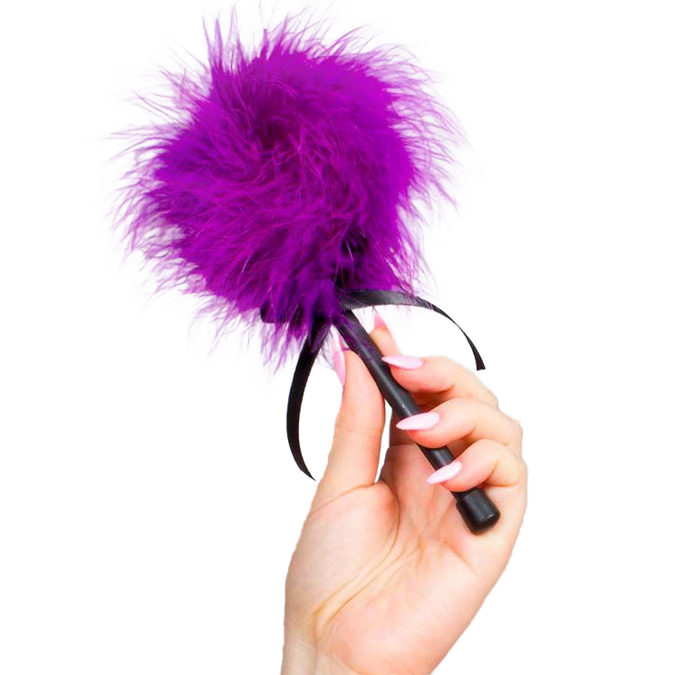 Secretplay – Roze Paarse Marabou Duster