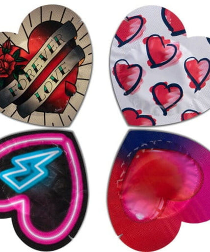 Pasante – Condoms Red Heart Shape Bag 144 Units Pasante – Condoms Red Heart Shape Bag 144 Units