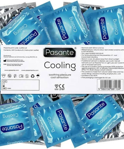 Pasante – Condoms Cooling Effect Bag 144 Units Pasante – Condoms Cooling Effect Bag 144 Units