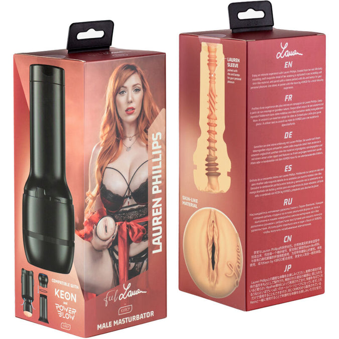 Kiiroo – Feel Lauren Phillips Stars Kollektion Stroker Powerblow Kompatibel