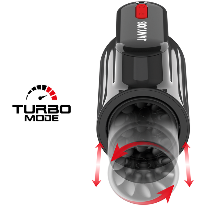 Jamyjob – Vortex Thrusting And 360 Rotate Tech Turbo Mode Masturbator