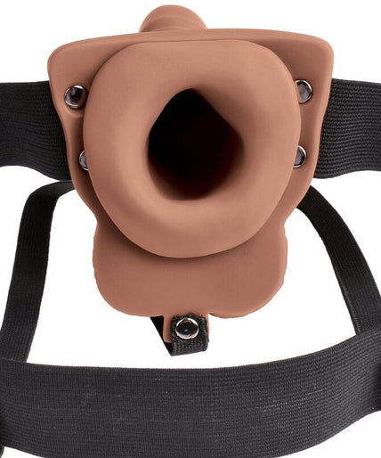 Fetish Fantasy Serie – Verstellbares Harness Realistischer Penis mit wiederaufladbaren Hoden und Vibrator 15 cm Fetish Fantasy Serie – Verstellbares Harness Realistischer Penis mit wiederaufladbaren Hoden und Vibrator 15 cm