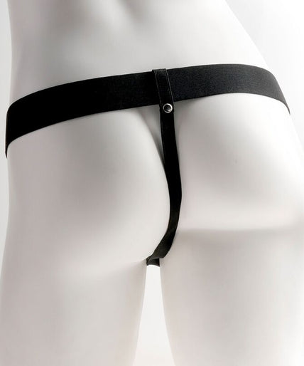 Fetish Fantasy Serie – Verstellbares Harness Realistischer Penis mit wiederaufladbaren Hoden und Vibrator 15 cm Fetish Fantasy Serie – Verstellbares Harness Realistischer Penis mit wiederaufladbaren Hoden und Vibrator 15 cm