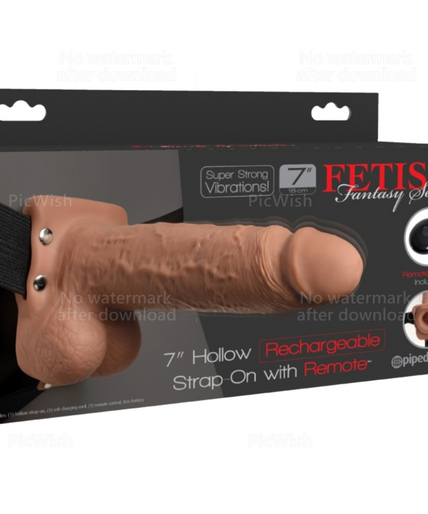 Fetish Fantasy Serie – Verstellbarer Harness, realistischer Penis mit wiederaufladbaren Hoden und Vibrator 17,8 cm Fetish Fantasy Serie – Verstellbarer Harness, realistischer Penis mit wiederaufladbaren Hoden und Vibrator 17,8 cm