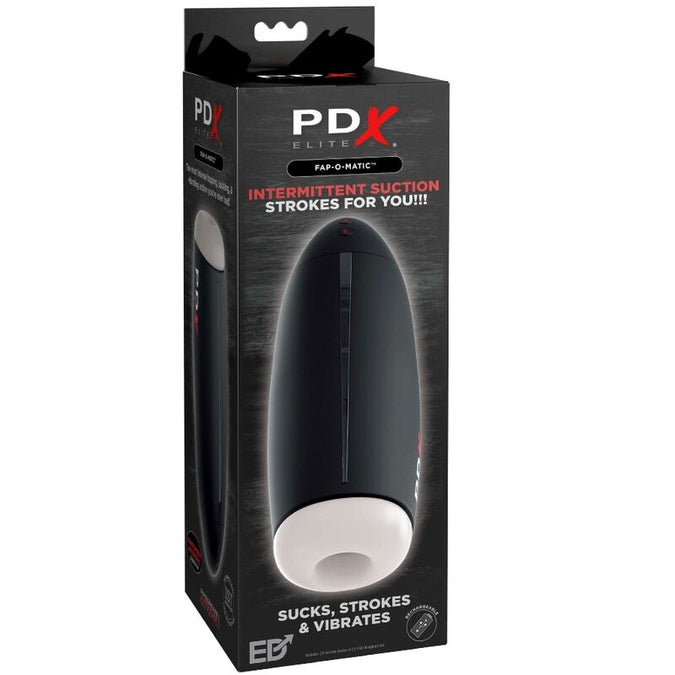 Pdx Elite – Stroker Fap – O – Matic Sucker & Vibrator Masturbator