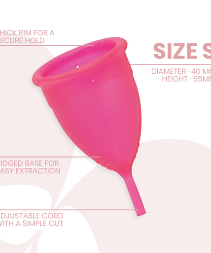 Intimichic – Menstrual Cup Medical Grade Silicone - Size S Intimichic – Menstrual Cup Medical Grade Silicone - Size S