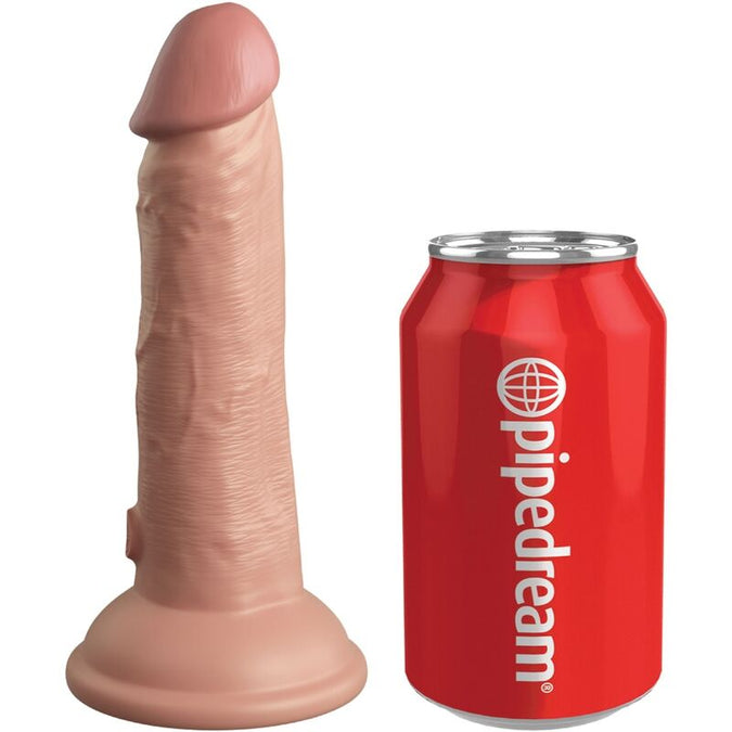Pleasurements – King Cock Elite – Realistischer Dildo aus doppeldichtem Silikon 15,2 cm