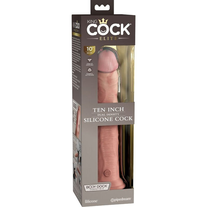 King Cock – Elite Realistische Siliconen Dildo 25,4 Cm
