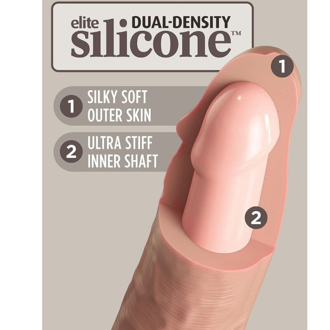 King Cock – Elite Realistische Siliconen Dildo 25,4 Cm