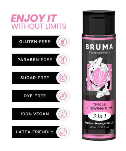Bruma – Core Massage Hot Oil Chewing Gum 3 In 1 – 100 Ml Bruma – Core Massage Hot Oil Chewing Gum 3 In 1 – 100 Ml