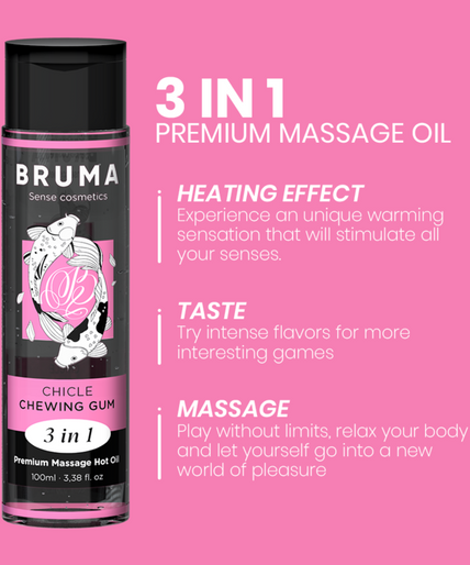 Bruma – Core Massage Hot Oil Chewing Gum 3 In 1 – 100 Ml Bruma – Core Massage Hot Oil Chewing Gum 3 In 1 – 100 Ml