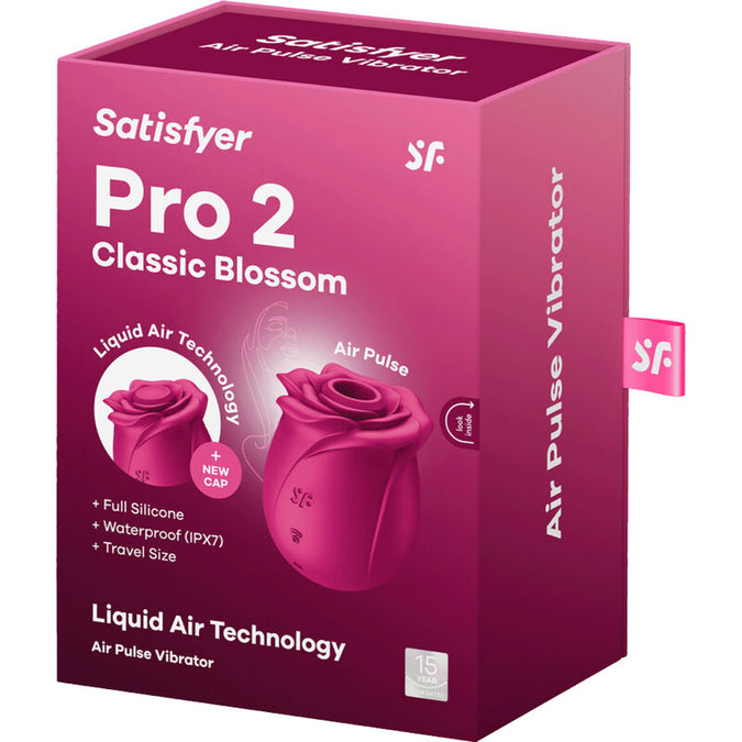 Satisfyer – Air Pulse Pro 2 Classic Blossom Vibrator