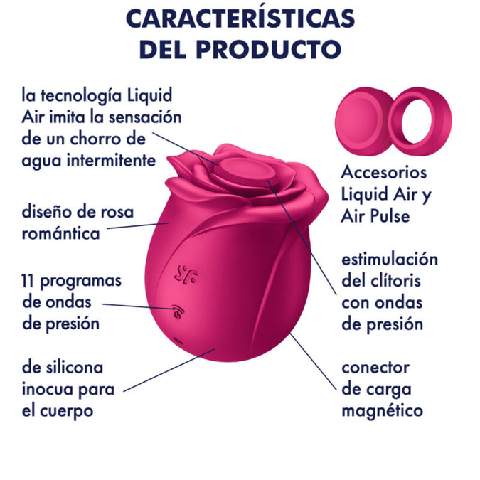 Satisfyer – Air Pulse Pro 2 Classic Blossom Vibrator