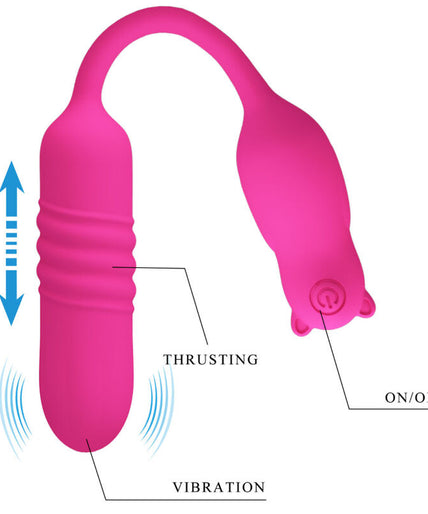 Pretty Love – Nobikuma Pinker Silikon-Vibrationsbullet Pretty Love – Nobikuma Pinker Silikon-Vibrationsbullet