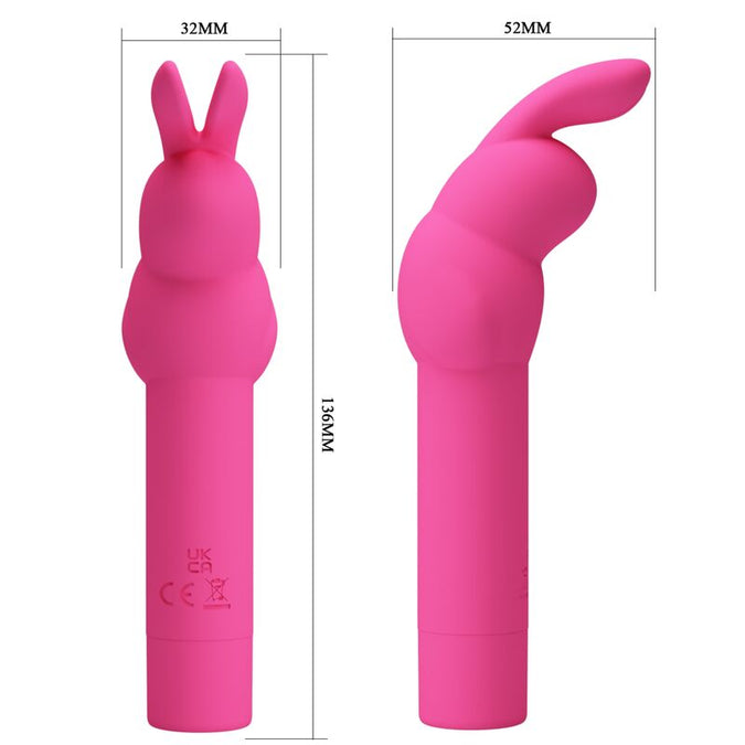Pretty Love – Gerardo Fuchsia Rabbit Silikon-Vibrator