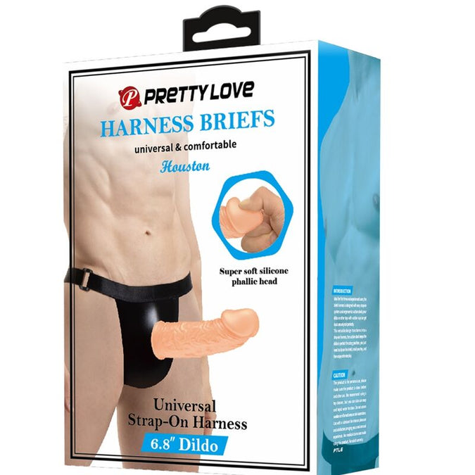 Pretty Love – Harnnes Briefs With Didlo Included