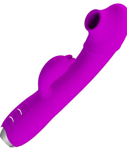 Pretty Love – Regina Wiederaufladbarer Vibrator – Sauggel Lila Pretty Love – Regina Wiederaufladbarer Vibrator – Sauggel Lila