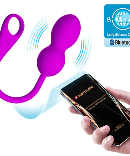 Pretty Love – Elvira Wiederaufladbare Vibrationskugeln Lila Pretty Love – Elvira Wiederaufladbare Vibrationskugeln Lila