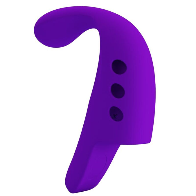Pretty Love – Gorgon Paarse Oplaadbare Vingervibrator