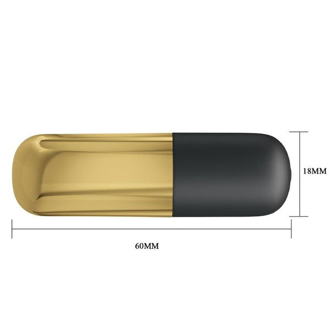 Pretty Love – Golden Wiederaufladbarer Bullet-Vibrator