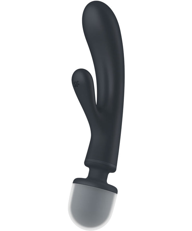 Satisfyer – Triple Lover Rabbit Vibrator Massager Grey