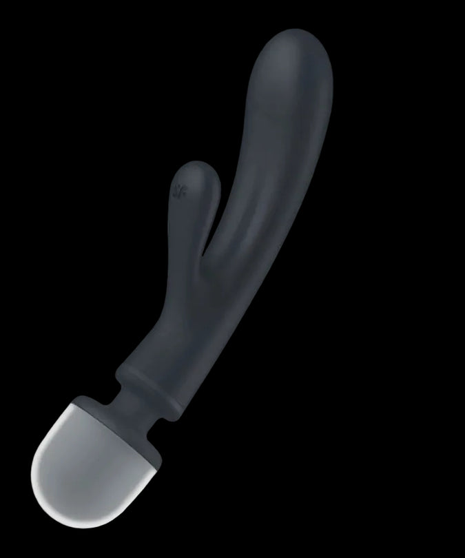Satisfyer – Triple Lover Rabbit Vibrator Massager Grey