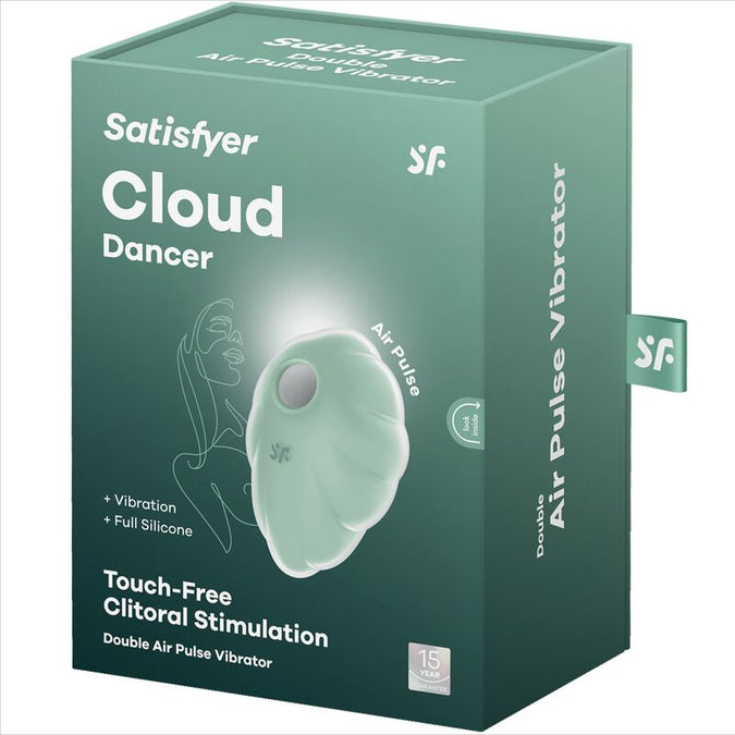 Satisfyer – Cloud Dancer Green Air Pulse Vibrator