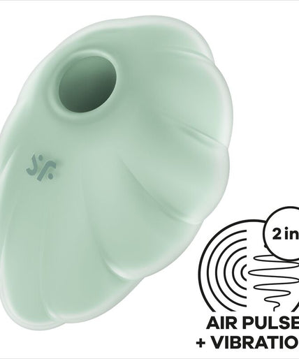 Satisfyer – Cloud Dancer Green Air Pulse Vibrator Satisfyer – Cloud Dancer Green Air Pulse Vibrator