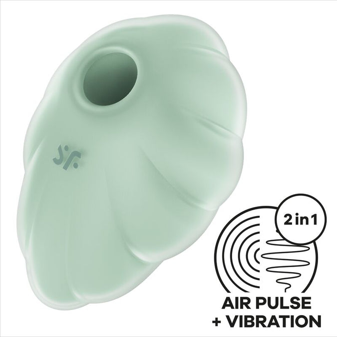 Satisfyer – Cloud Dancer Green Air Pulse Vibrator