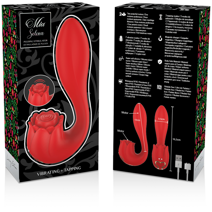 Mia – Selena Stimulator Trillend + Tikker Rood