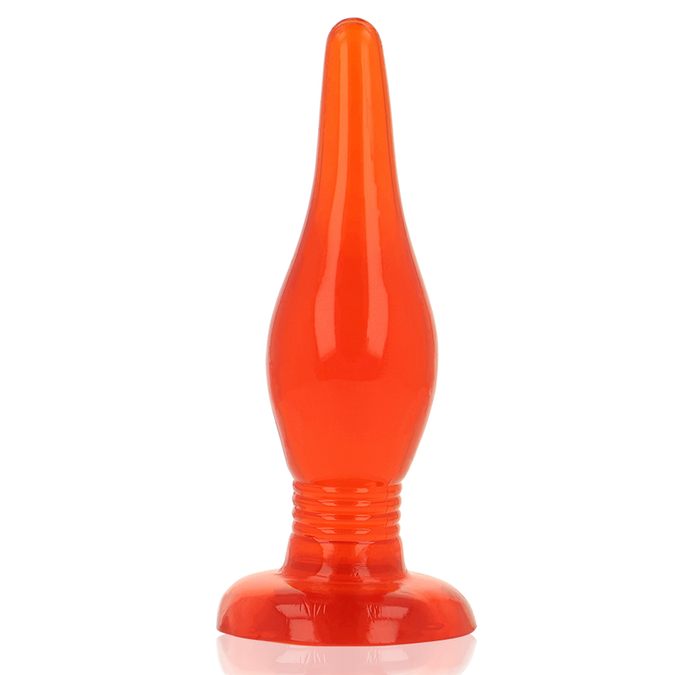 Baile – RED Soft Touch Anal Plug 14.2 CM