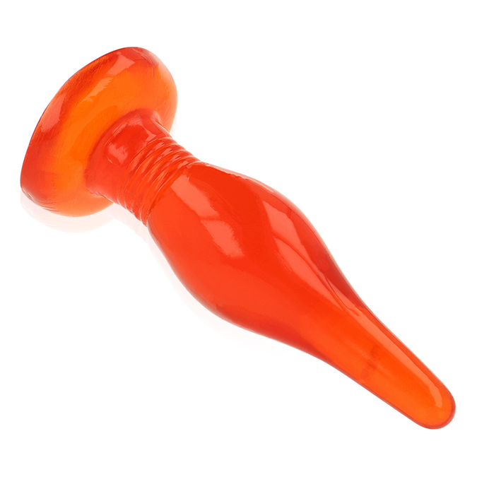 Baile – RED Soft Touch Anal Plug 14.2 CM