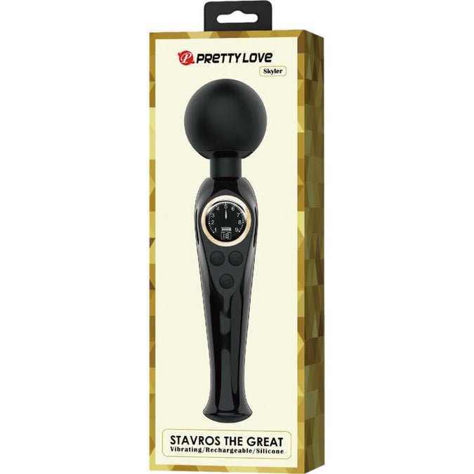 Pretty Love – Skyler Vibratorstab Schwarz