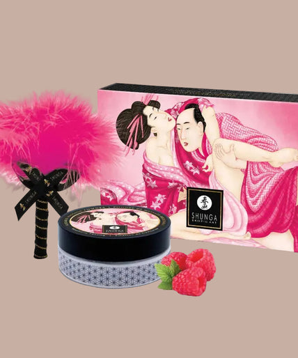 Shunga – Edible Massage Powder Kit Raspberry Shunga – Edible Massage Powder Kit Raspberry
