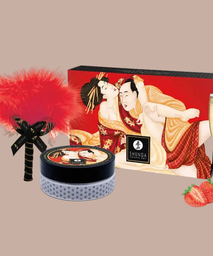 Shunga – Edible Massage Powder Kit Strawberry Shunga – Edible Massage Powder Kit Strawberry