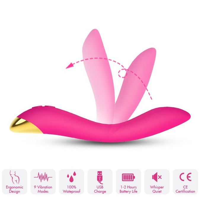 Armony – Flamingo Vibrator Multiposition Fuchsia