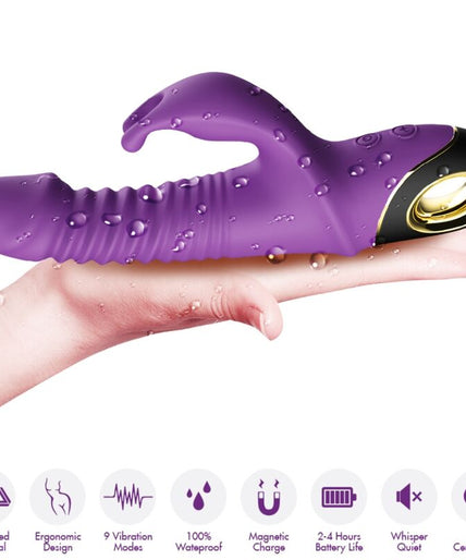 Armony – Zing Dildo Vibrator Rabbit Lila Armony – Zing Dildo Vibrator Rabbit Lila