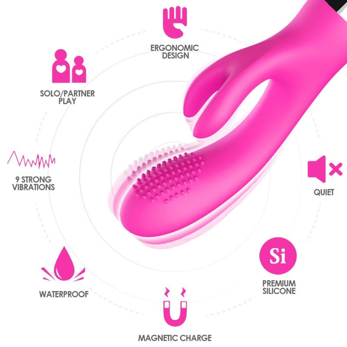 Armony – Vibrator Rabbit Fuchsia