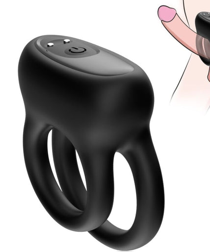Armony – Double Ring Vibrator Black Armony – Double Ring Vibrator Black