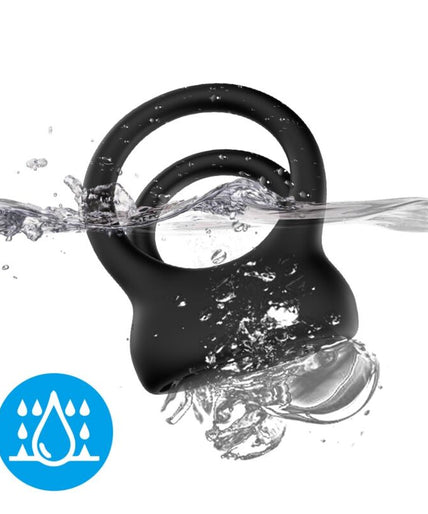 Armony – Double Ring Vibrator Black Armony – Double Ring Vibrator Black
