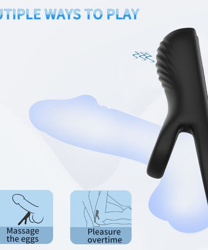 Armony – Double Ring Vibrator Black Armony – Double Ring Vibrator Black