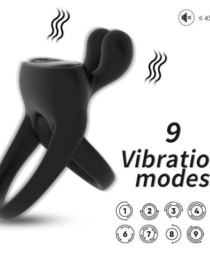 Armony – Ring Vibrator Rabbit Black Armony – Ring Vibrator Rabbit Black
