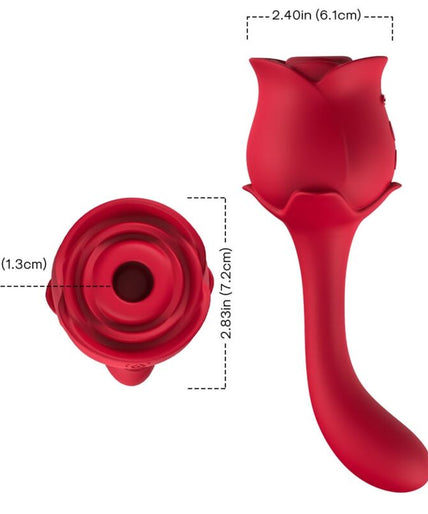 Armony – Roselover Clitoris Suction & Stimulator Red Armony – Roselover Clitoris Suction & Stimulator Red