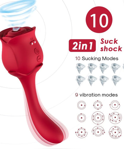 Armony – Roselover Clitoris Suction & Stimulator Red Armony – Roselover Clitoris Suction & Stimulator Red