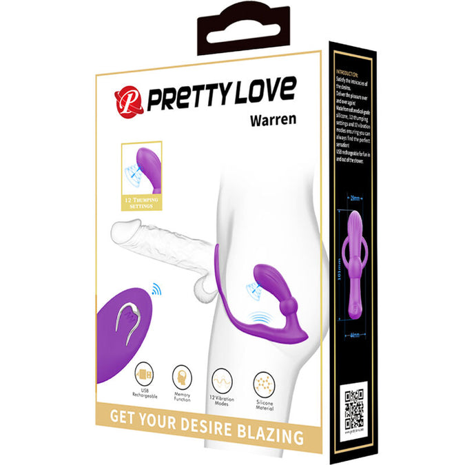 Pretty Love – Warren Violet Analring & Vibrator