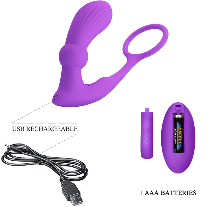 Pretty Love – Warren Violet Analring & Vibrator