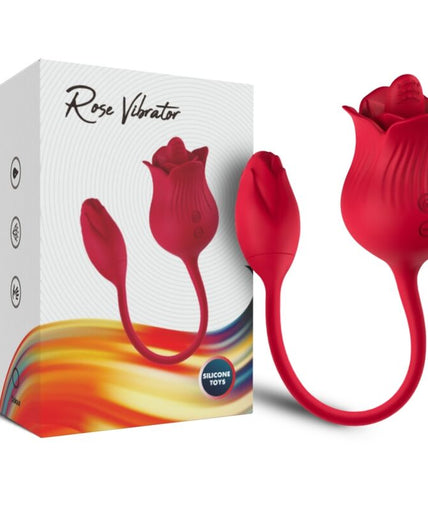 Armony – Pink Clitoris Stimulator Vibrator With Tail 10 Modes Red Armony – Pink Clitoris Stimulator Vibrator With Tail 10 Modes Red